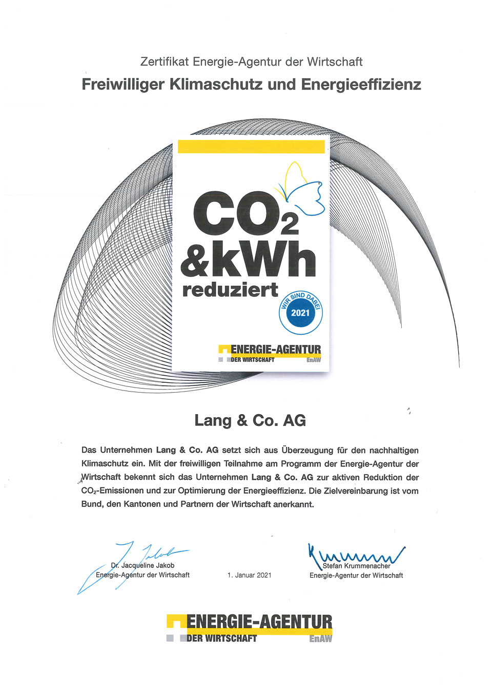 Freiwilliger Klimaschutz und Energieeffizienz